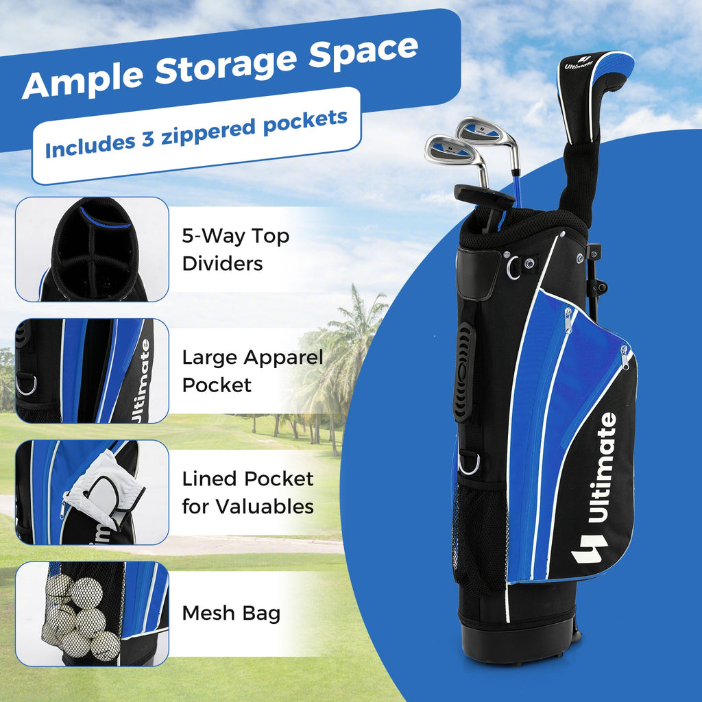 Junior Complete Golf Club Set For Age 8 to 10