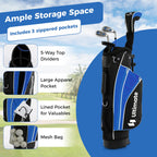 Junior Complete Golf Club Set For Age 8 to 10