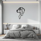 Minimalist Dog Line Art