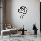 Minimalist Dog Line Art