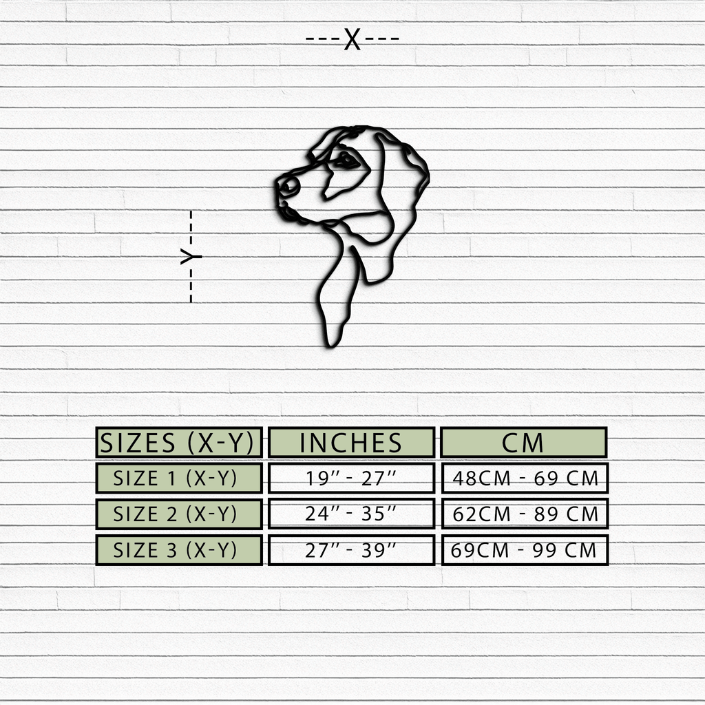 Minimalist Dog Line Art