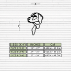 Minimalist Dog Line Art