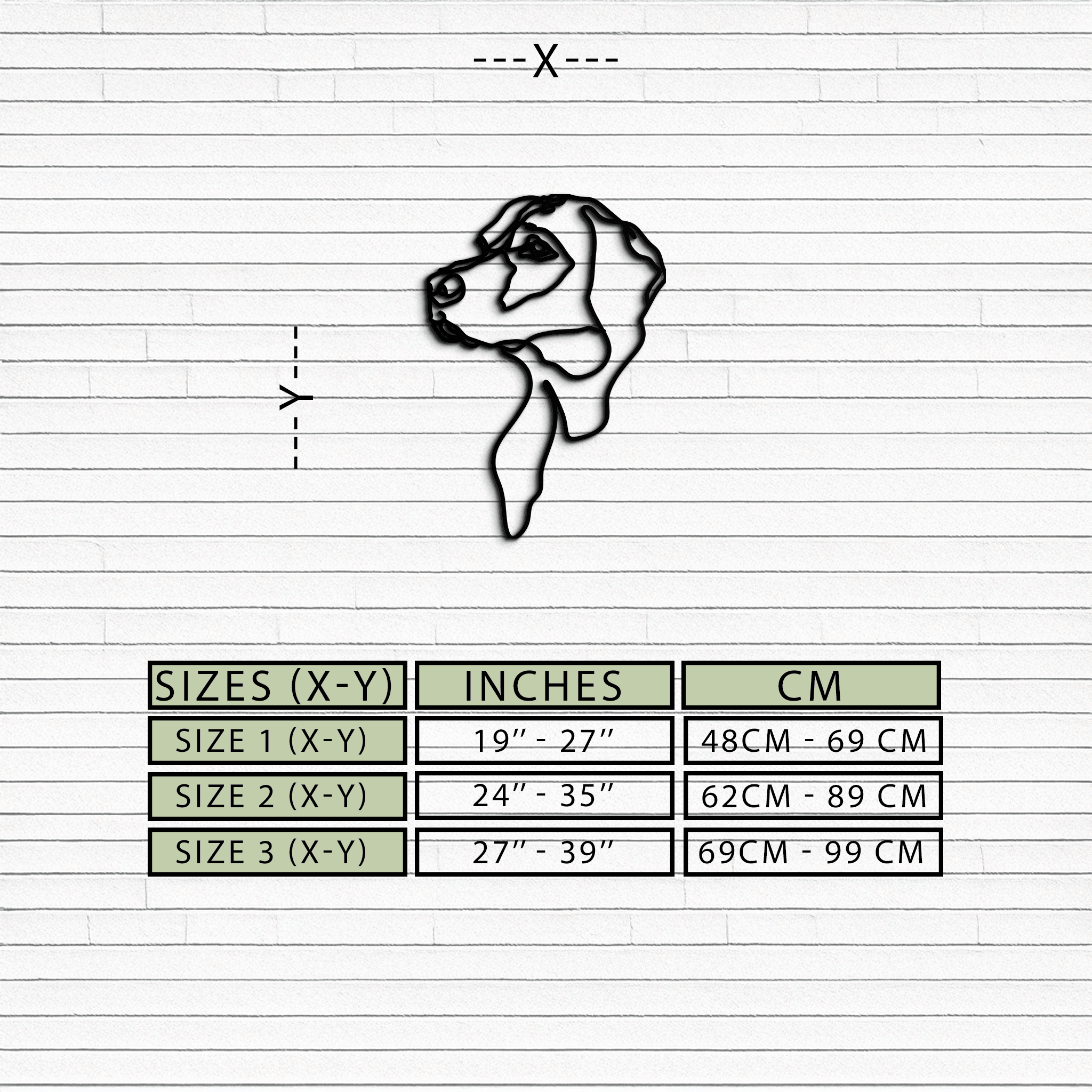 Minimalist Dog Line Art