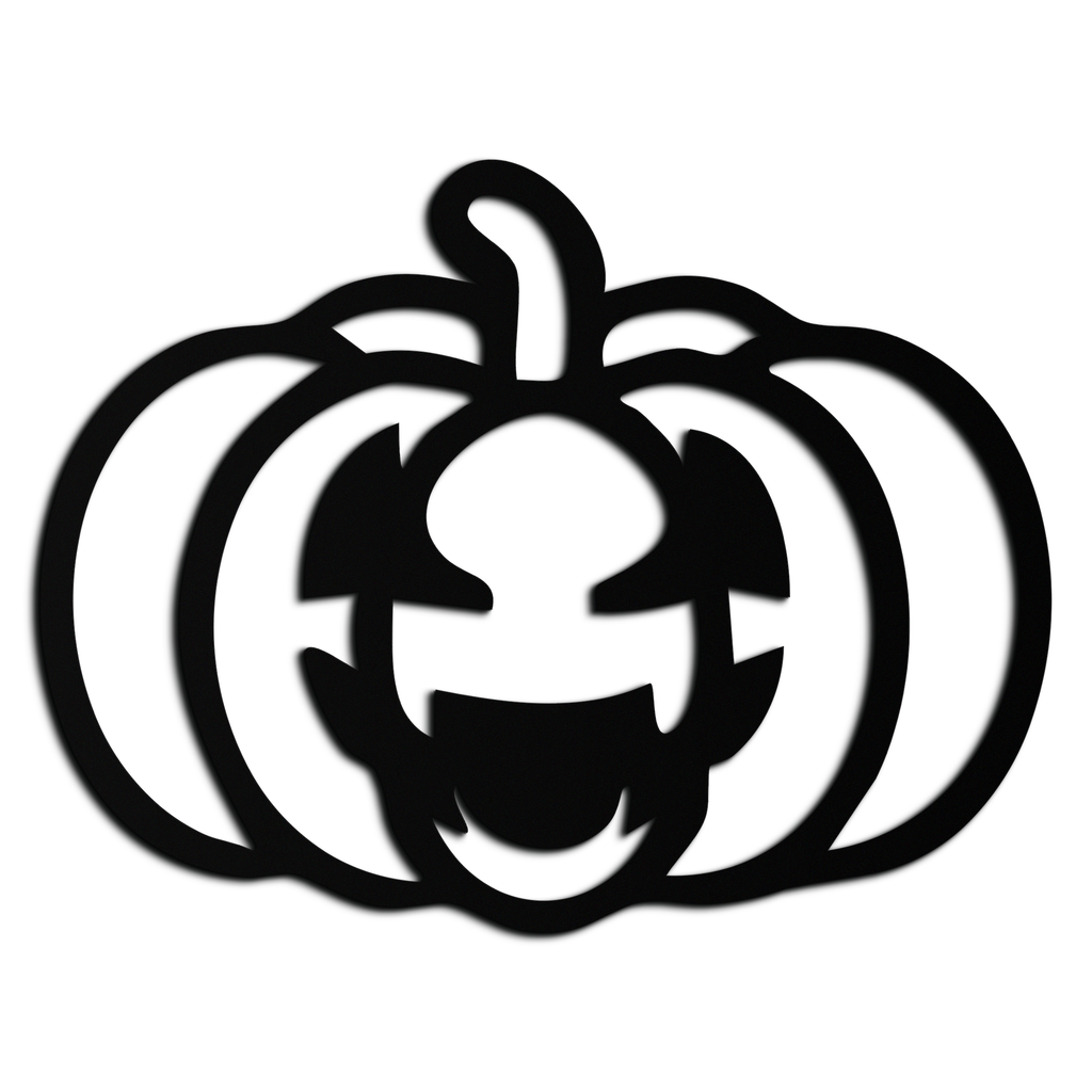 – Spooky Jack O'Lantern Black Decor