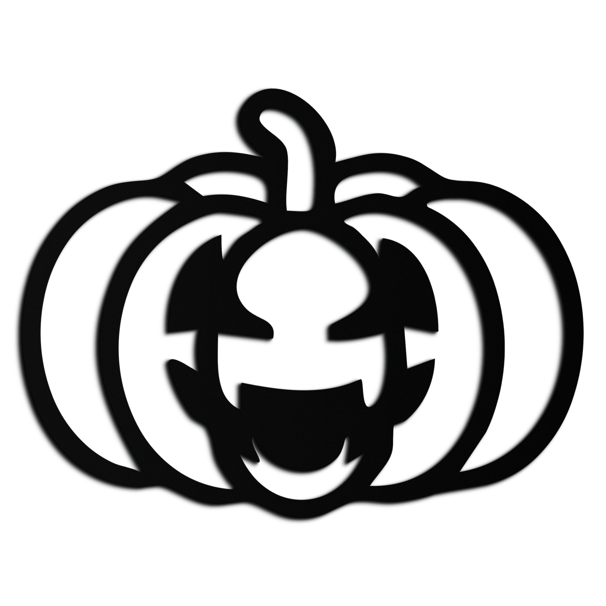 – Spooky Jack O'Lantern Black Decor