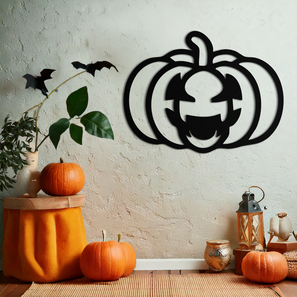 – Spooky Jack O'Lantern Black Decor