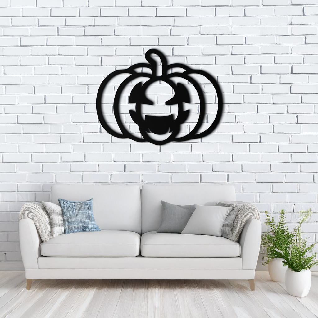 – Spooky Jack O'Lantern Black Decor