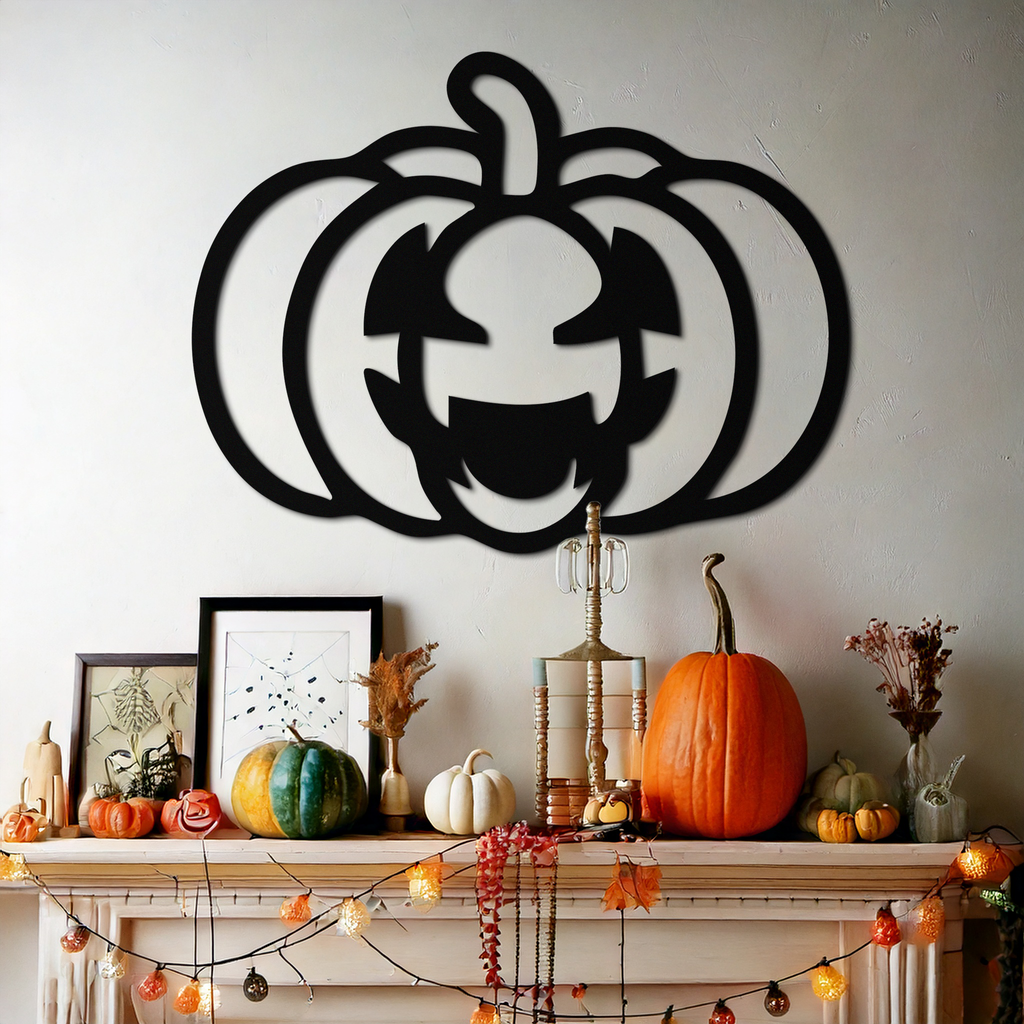 – Spooky Jack O'Lantern Black Decor