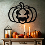 – Spooky Jack O'Lantern Black Decor