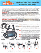 [LIFETIME WARRANTY!]  Dog Lift Harness