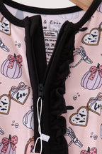 Pink Spooky Romper