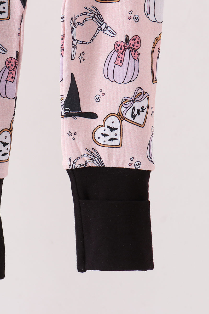 Pink Spooky Romper