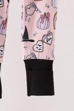 Pink Spooky Romper