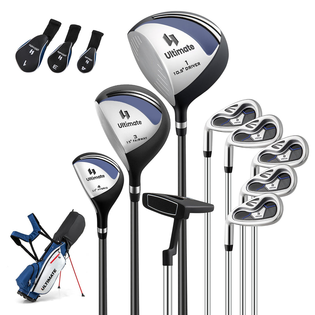 Mens LeftHanded Complete Golf Clubs and Bag Set