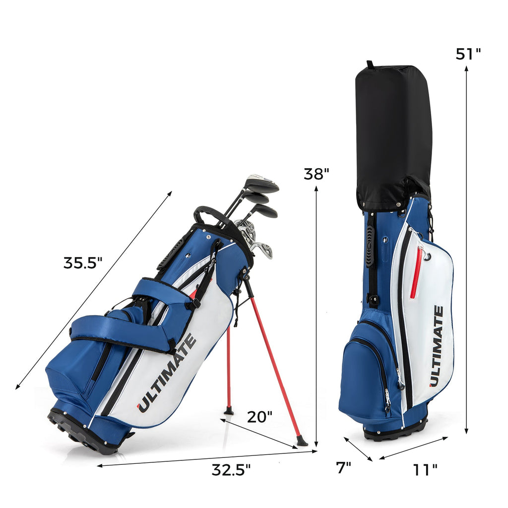 Mens LeftHanded Complete Golf Clubs and Bag Set