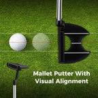 Mens LeftHanded Complete Golf Clubs and Bag Set