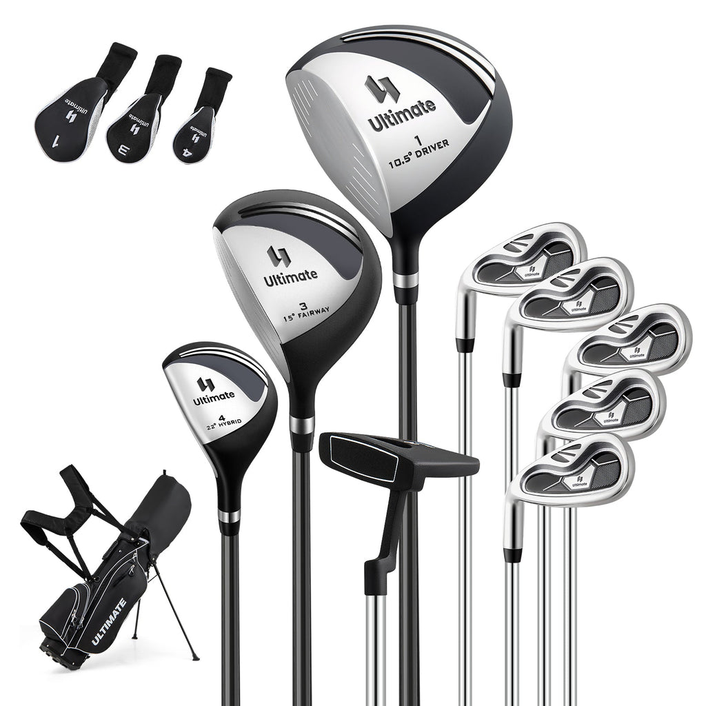 Mens LeftHanded Complete Golf Clubs and Bag Set