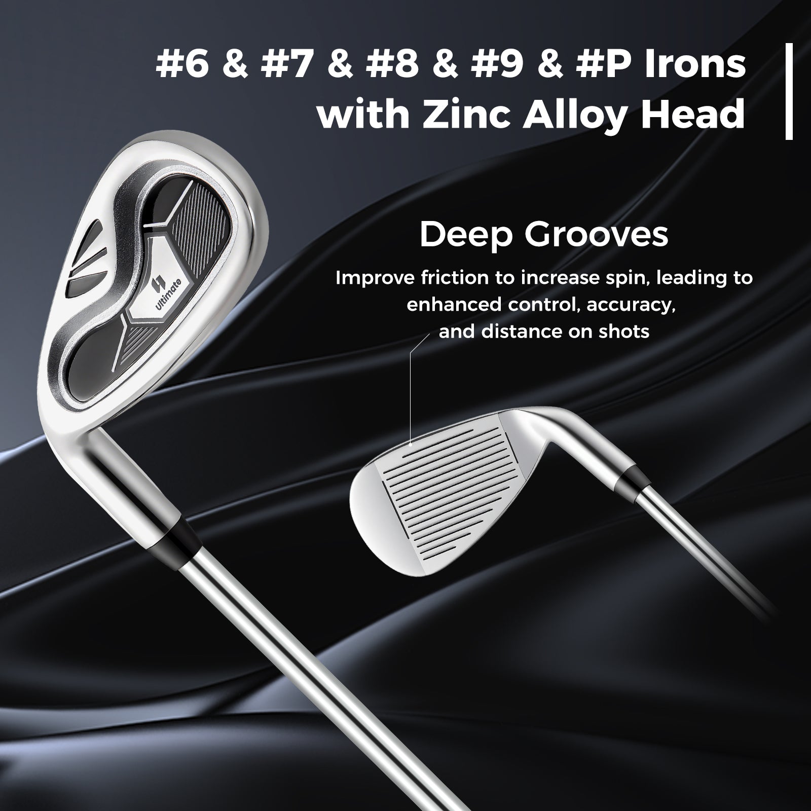 Mens LeftHanded Complete Golf Clubs and Bag Set