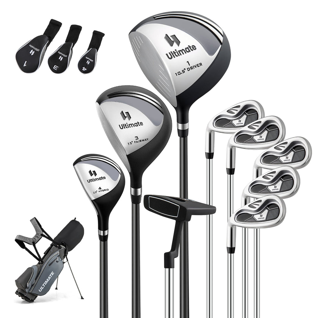 Mens LeftHanded Complete Golf Clubs and Bag Set