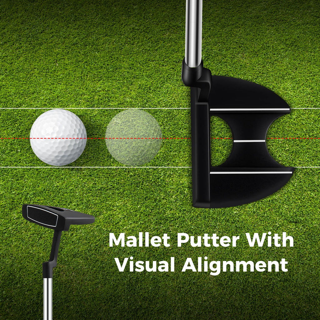 Mens LeftHanded Complete Golf Clubs and Bag Set