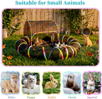 Outdoor Cat Enclosure with 134" Tunnel