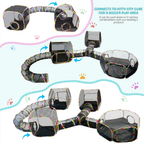 Outdoor Cat Enclosure with 134" Tunnel