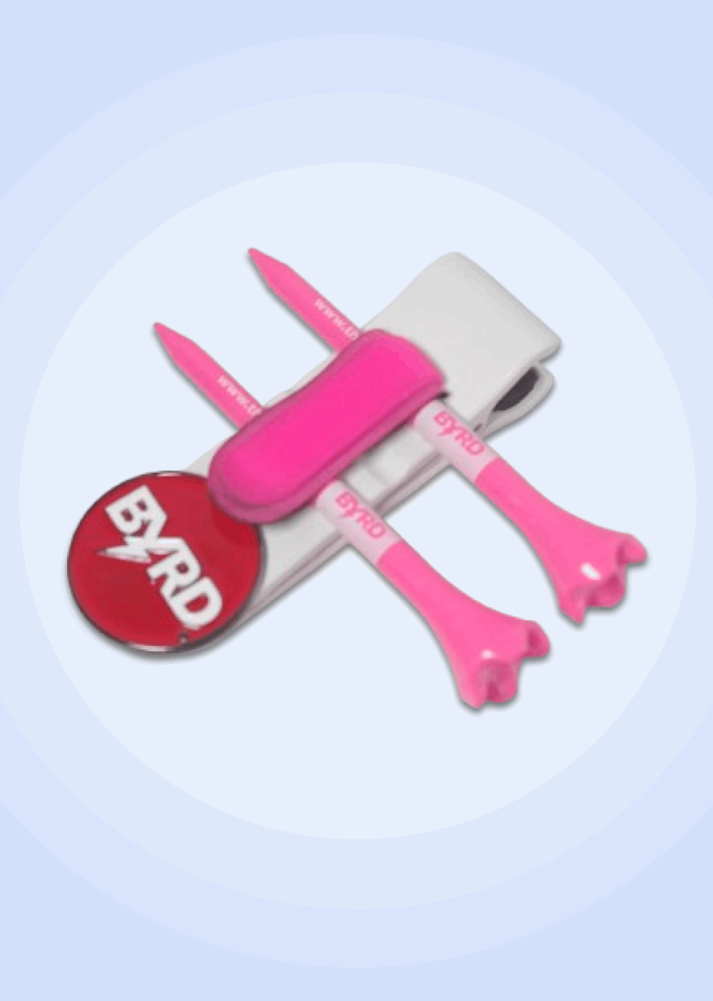 THE BYRD GOLF CLYP - White