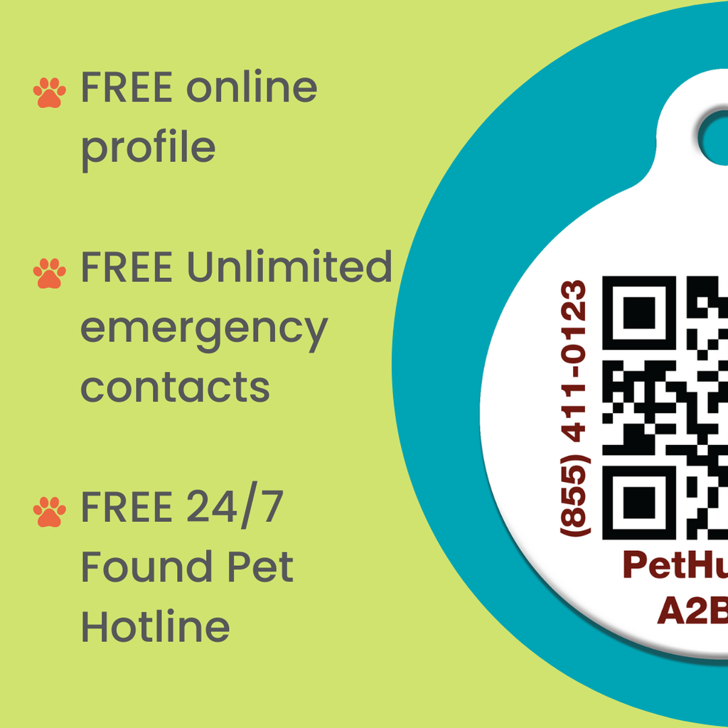 Pet ID Wallet & Keychain Card – Emergency Backup