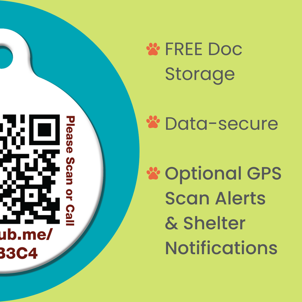 Pet ID Wallet & Keychain Card – Emergency Backup