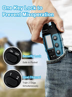 Remote Dog Training Collar for 2 Dogs