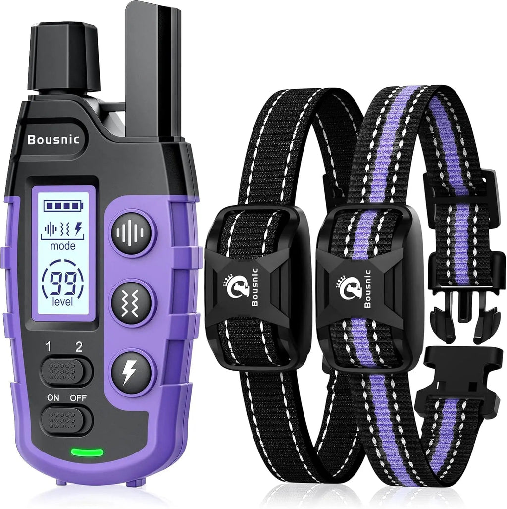 Remote Dog Training Collar for 2 Dogs