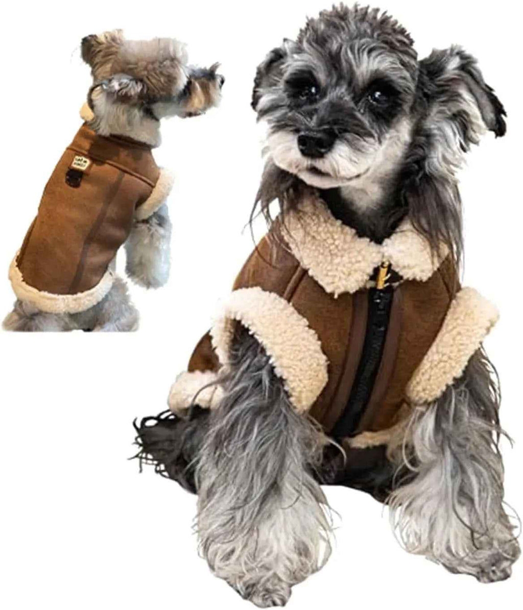 Retro Aviator Dog Jacket