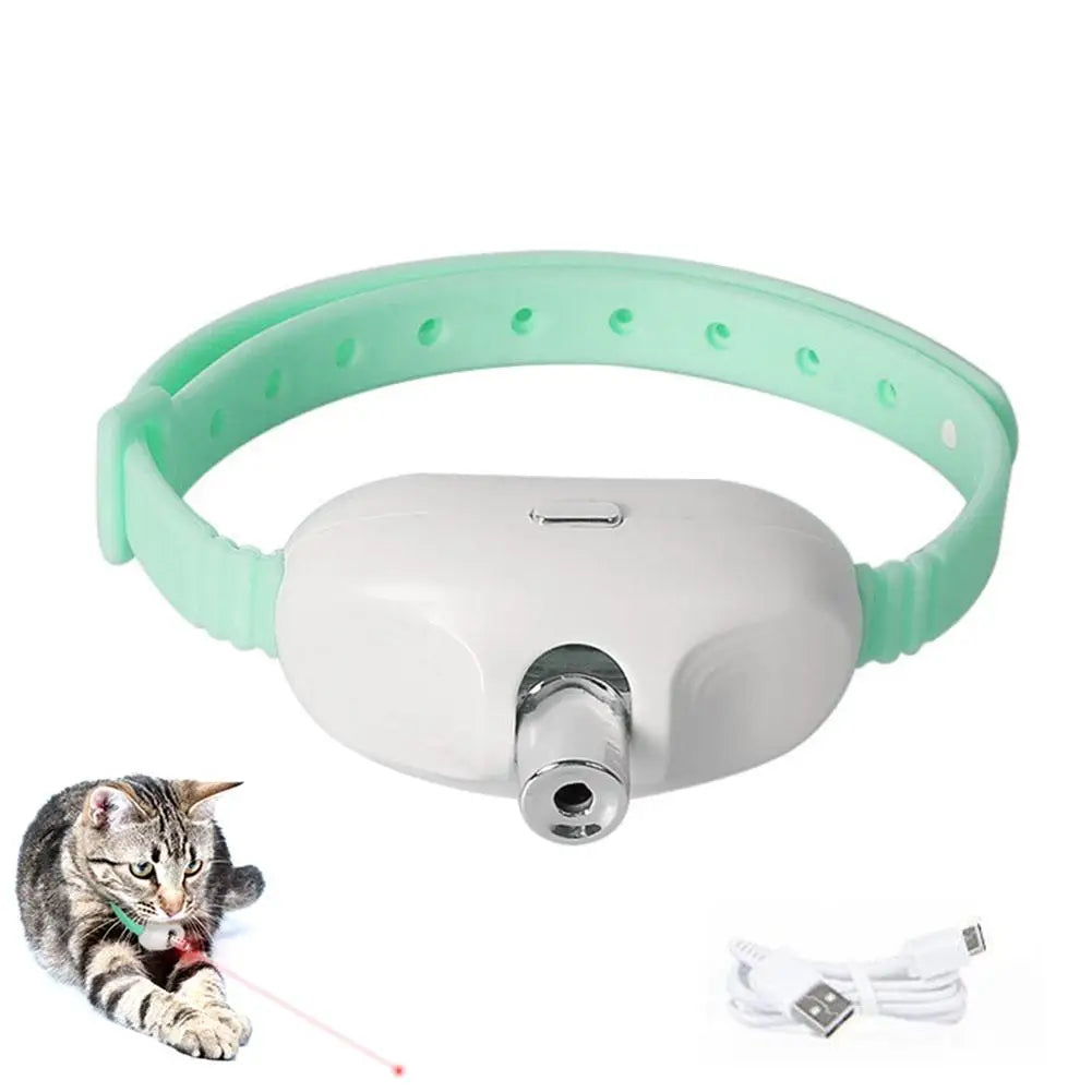 Laser Light Cat Collar Interactive Toy