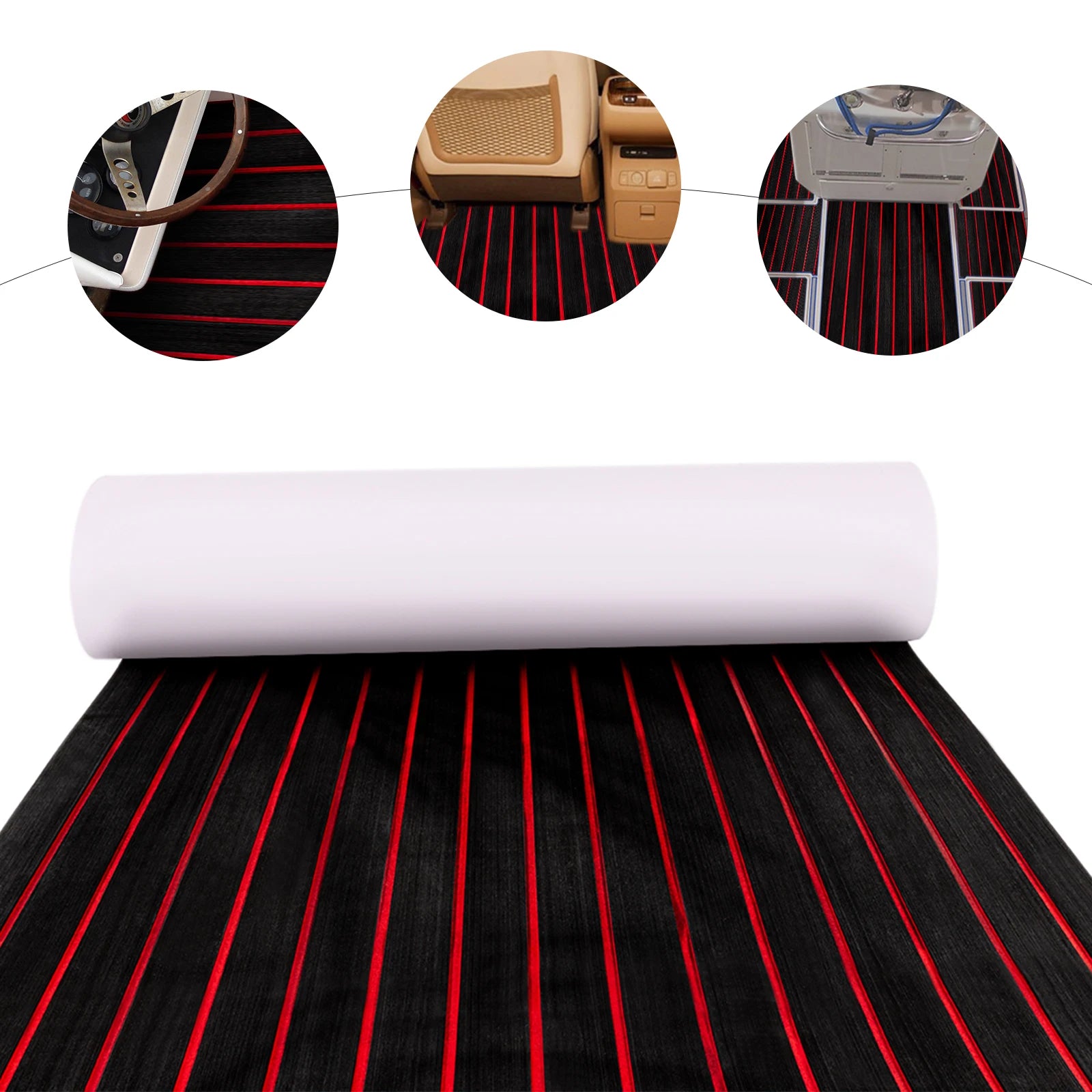 Boat Flooring EVA Foam Decking Sheet Self-Adhesive