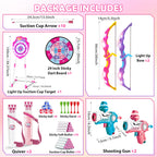 Night-Light Bow Arrow Guns Toy For Girls