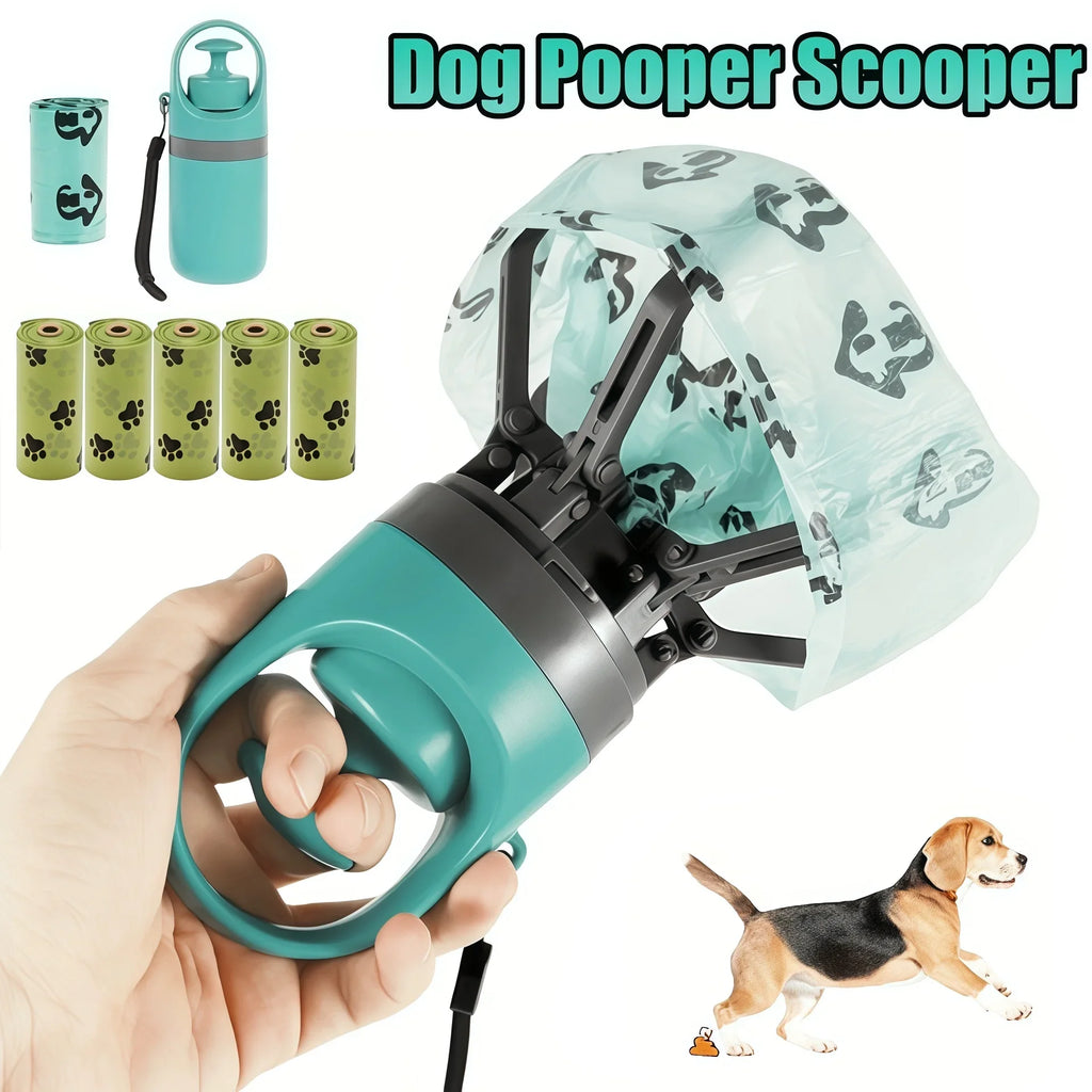 Dog Pooper Scooper Handheld No Touch Design