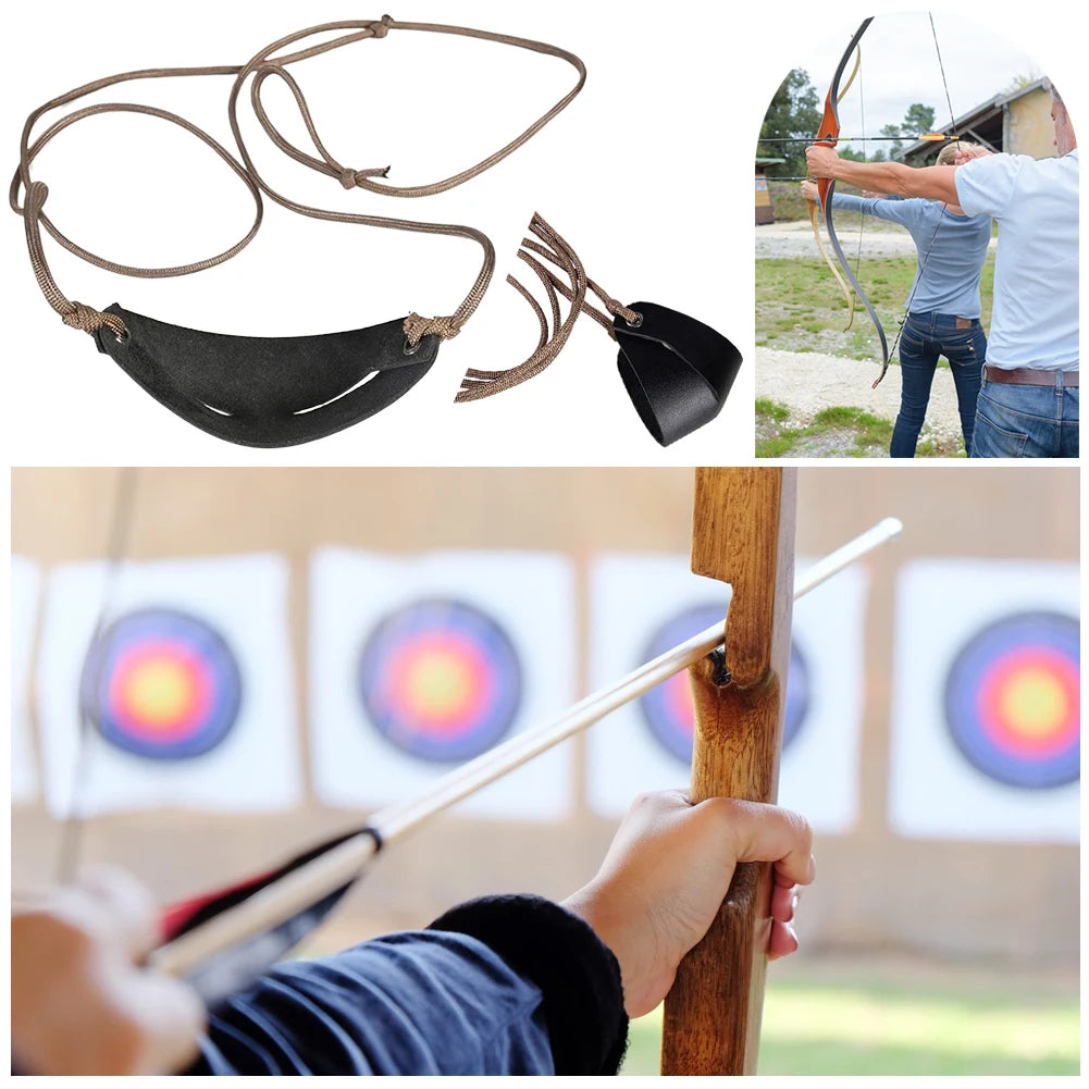 Old-Fashioned Slingshot Handmade Leather