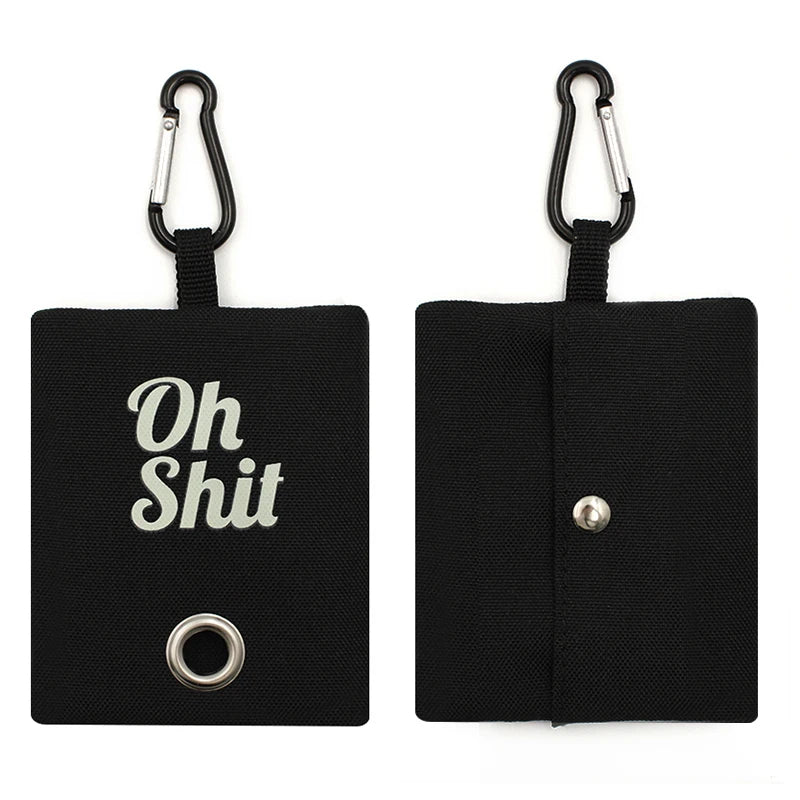 Canvas Poop Bag Dispenser Portable