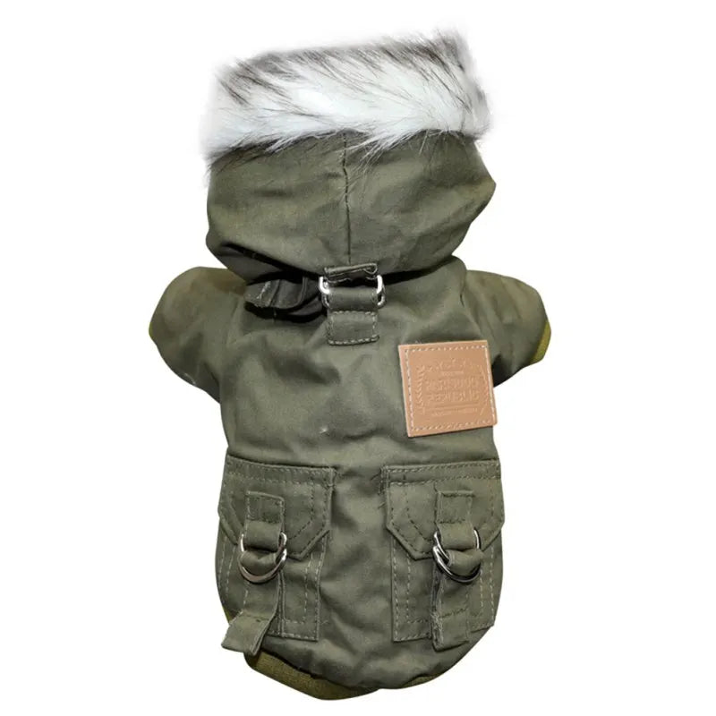 Coat Warm Hooded Jacket For Small Medium Dogs