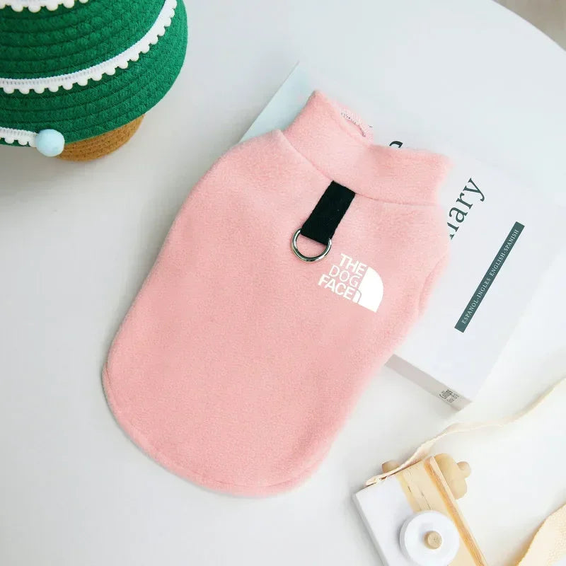Pet Dogs Clothes Fleece Warm Dogs Sweater Coat
