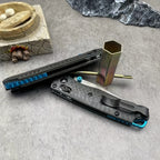 Folding Knife with Shaft Lock - High Hardness Blade