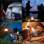 Solar Power Bank Lamp Rechargeable