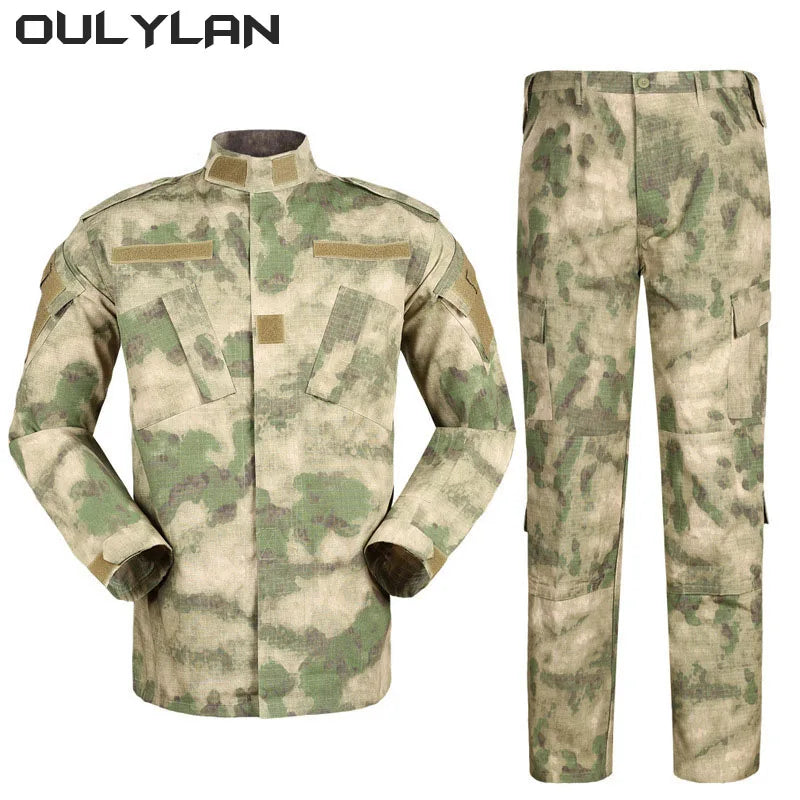 Combat Uniform Tactical Coat Pant Fishing Hunting