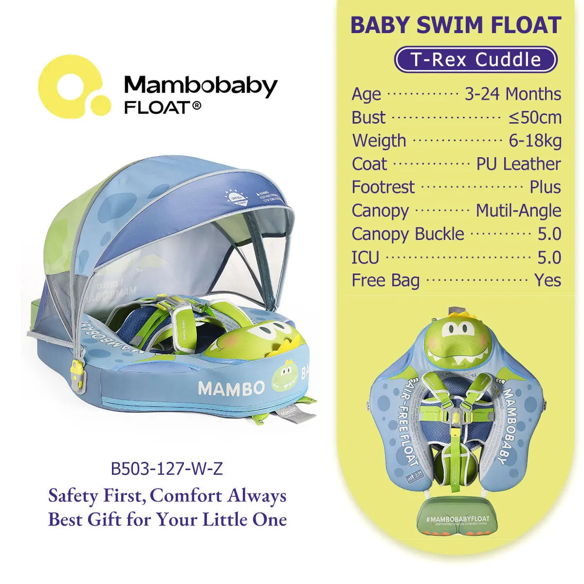 Float Infant With Parasol Beach Toys