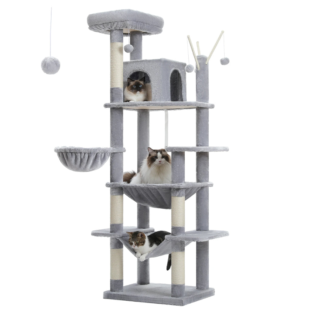 Large Cat Tree For Indoor Cat Climbing