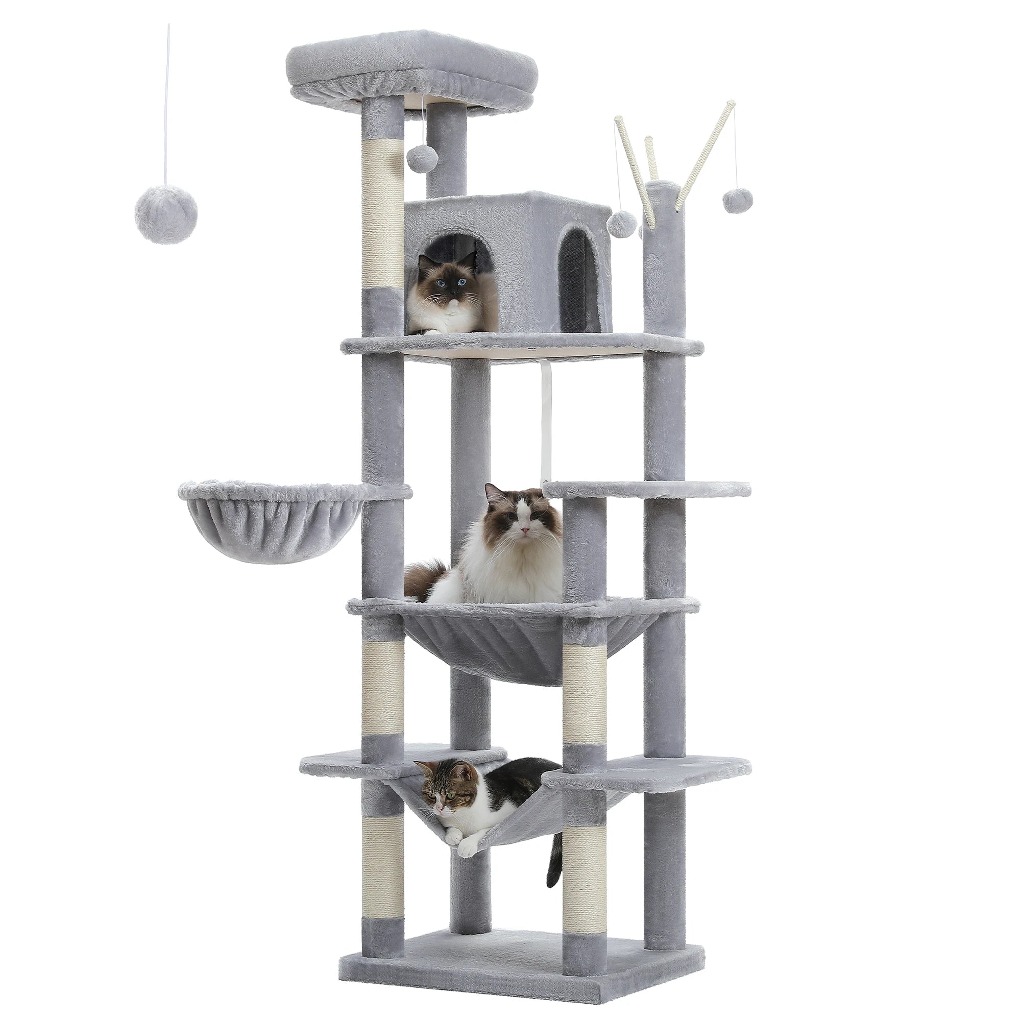 Large Cat Tree For Indoor Cat Climbing