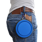 Portable Pet Food  Water Bowl  Collapsible