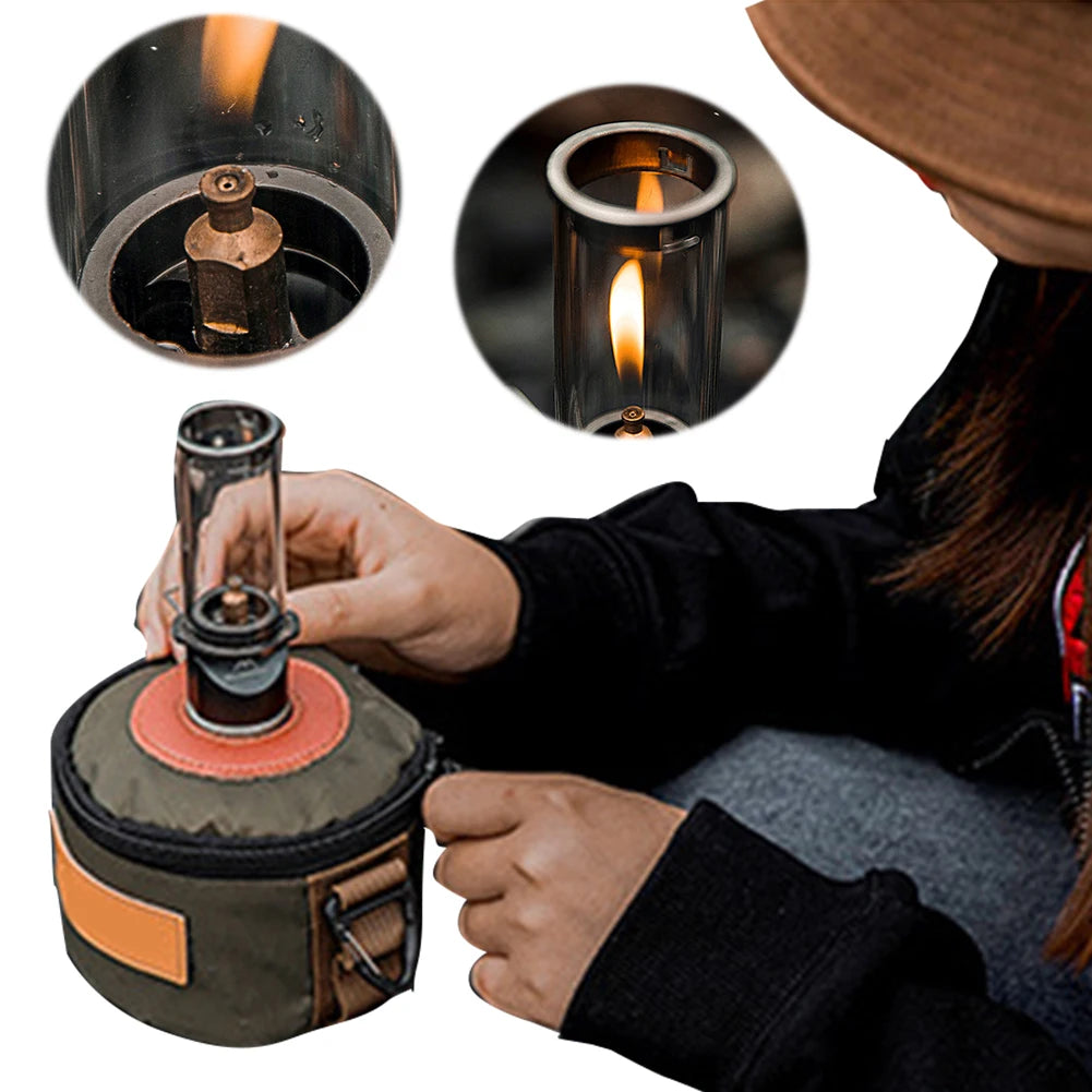Butane Gas Lantern Multi-Function Windproof Candlelight