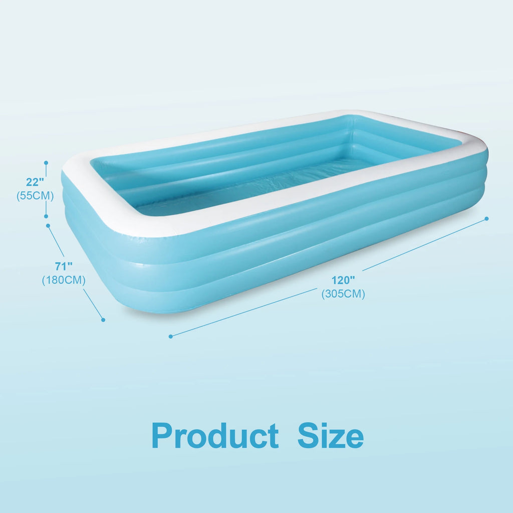 Inflatable Swimming Pool For Kids And Adults