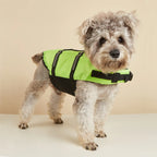 Dog Life Jacket Reflective Adjustable Summer Large Dogs Swimwear Safety Vest Surfing Sailboat Enhanced Buoyancy Pet Life Jacket